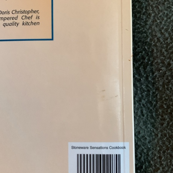 The Pampered Chef “Stoneware Sensations” cookbook by Doris Christopher - Picture 8 of 8